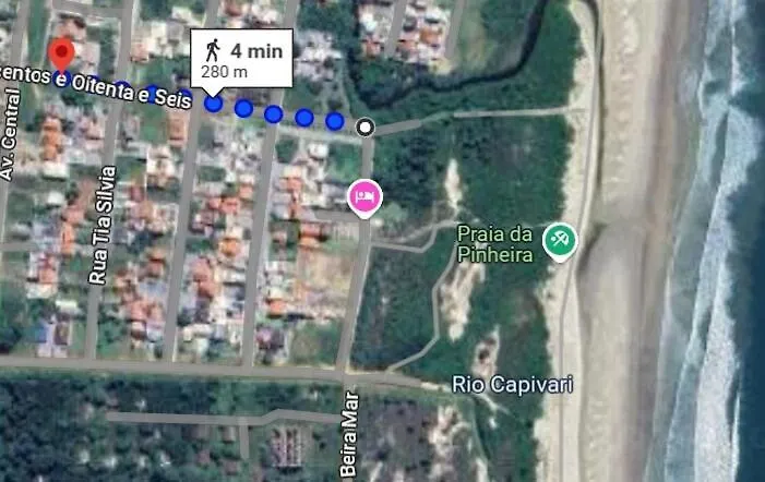 Holiday home Casa 280 Meters From The Beach Trail! Palhoca